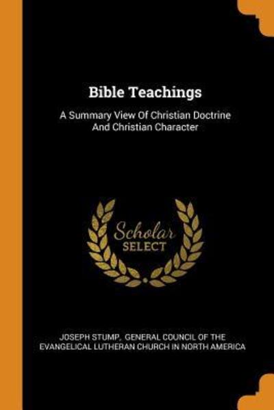 Cover for Joseph Stump · Bible Teachings (Paperback Book) (2018)