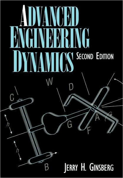 Cover for Ginsberg, Jerry H. (Georgia Institute of Technology) · Advanced Engineering Dynamics (Pocketbok) [2 Revised edition] (1998)