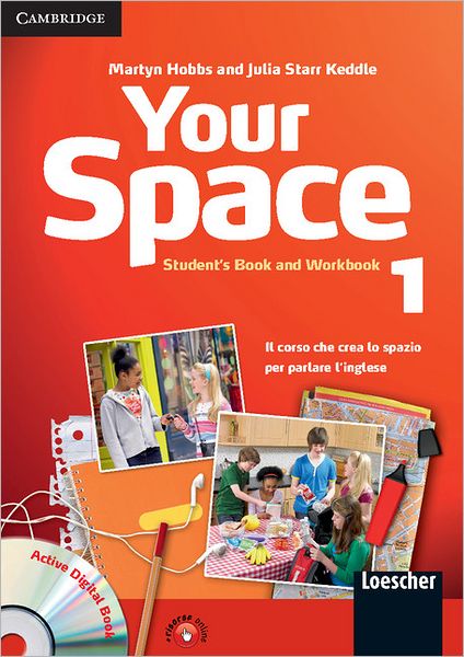 Cover for Martyn Hobbs · Your Space Level 1 Student's Book and Workbook with Audio CD, Companion Book with Audio CD, Active Digital Book Ital Ed (Book) (2011)