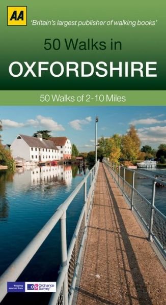 Cover for AA Publishing · 50 Walks in Oxfordshire - AA 50 Walks (Pocketbok) [3 Revised edition] (2013)