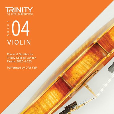 Cover for Trinity College London · Trinity College London Violin Exam Pieces From 2020: Grade 4 CD (Audiobook (CD)) (2019)