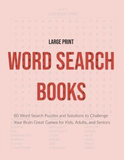 Cover for Nnj Puzzles · Large Print Word Search Books (Paperback Bog) (2019)