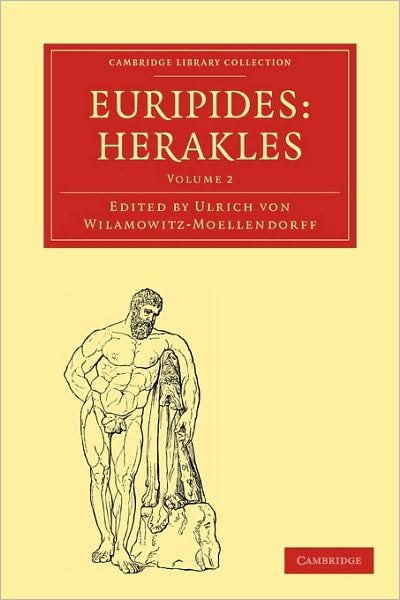 Cover for Euripides · Euripides, Herakles - Cambridge Library Collection - Classics (Paperback Book) (2010)