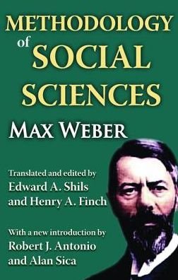 Cover for Max Weber · Methodology of Social Sciences (Hardcover Book) (2017)
