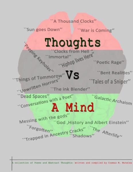 Cover for Cosmas Mutwiwa · Thoughts vs a Mind (Book) (2012)