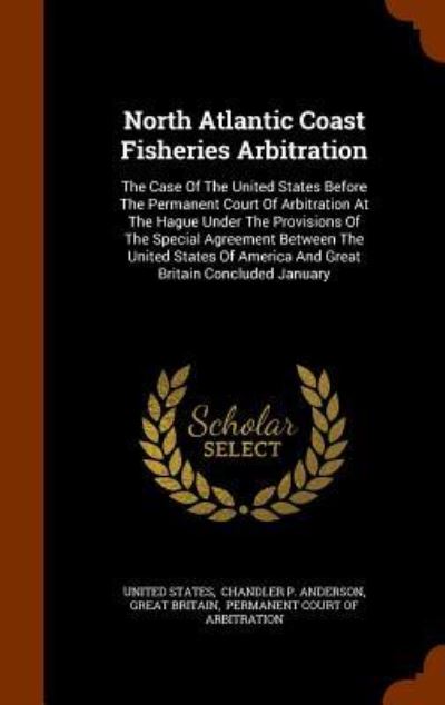 Cover for United States · North Atlantic Coast Fisheries Arbitration (Hardcover Book) (2015)