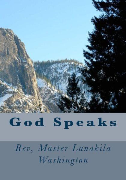 Cover for Rev Lanakila Washington · God Speaks (Volume 1) (Paperback Book) (2014)