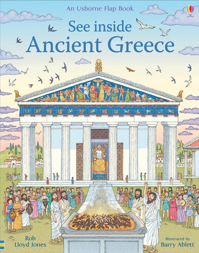 Cover for Rob Lloyd Jones · See Inside Ancient Greece - See Inside (Board book) [UK edition] (2019)