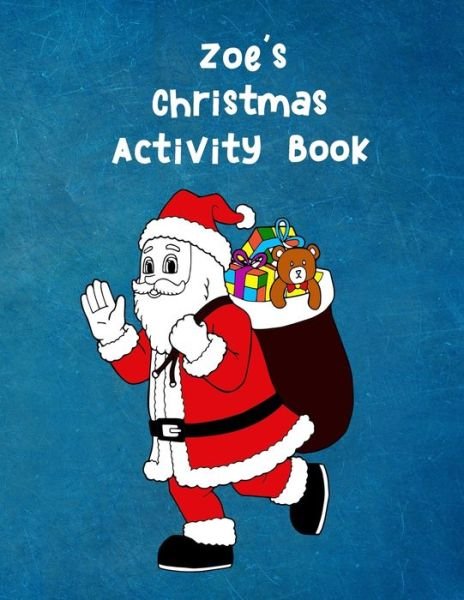 Cover for Wj Journals · Zoe's Christmas Activity Book (Taschenbuch) (2019)