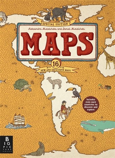 Cover for Mizielinski, Aleksandra and Daniel · Maps Special Edition - Maps (Hardcover Book) (2017)