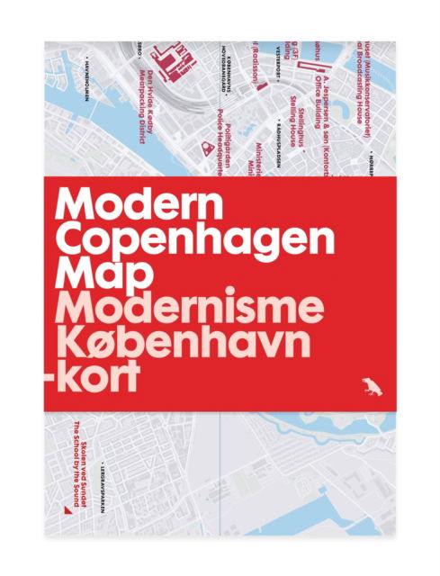 Modern Copenhagen Map / Modernisme København -kort: Guide to Modern architecture in Copenhagen - Marie-Louise Høstbo - Books - Blue Crow Media - 9781912018048 - July 3, 2025