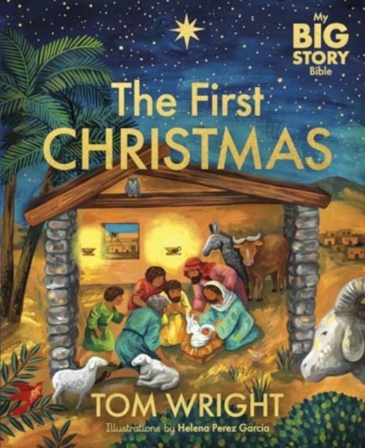 Cover for Tom Wright · My Big Story Bible: The First Christmas (Gebundenes Buch) (2024)