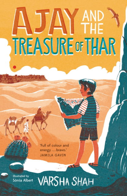 Cover for Varsha Shah · Ajay and the Treasure of Thar (Paperback Book) (2024)