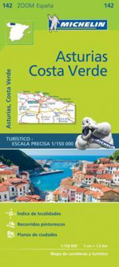 Cover for Michelin · Michelin Zoom: Asturias, Costa Verde (Hardcover Book) (2017)