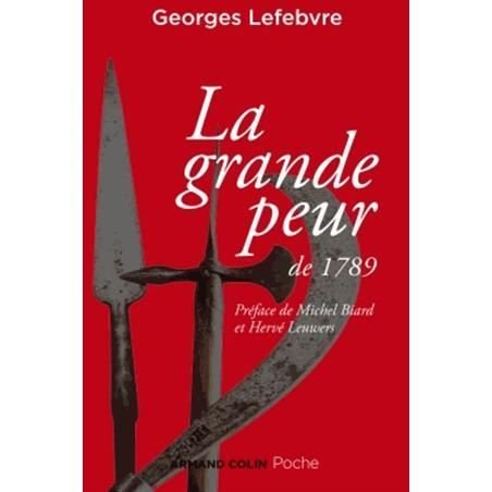 La grande peur de 1789 ; Les foules revolutionnaires - Georges Lefebvre - Merchandise - Armand Colin Editeur - 9782200293048 - 2. juli 2014