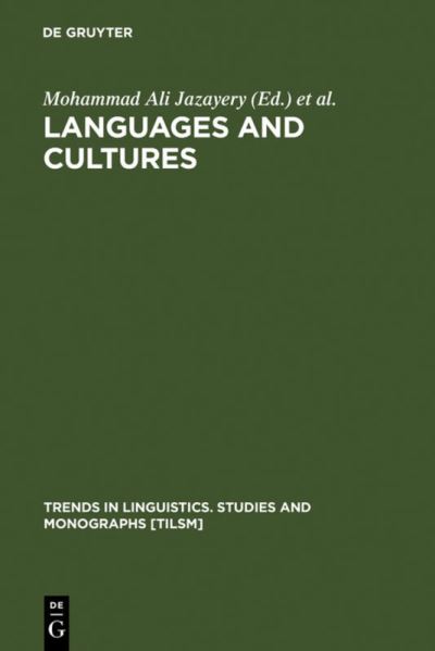Cover for Mohammad a Jazayery · Languages and Cultures (Book) (1988)
