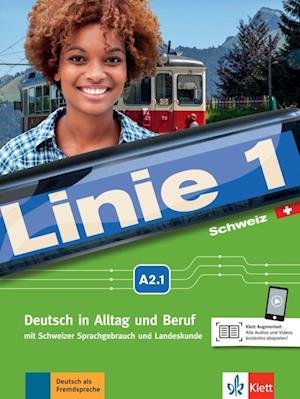 Cover for Stefanie Dengler · Linie 1 Schweiz A2.1. Kurs -und Übungsbuch mit DVD-ROM (Paperback Book) (2018)