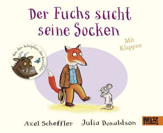 Cover for Scheffler · Der Fuchs sucht seine Socken (Buch)