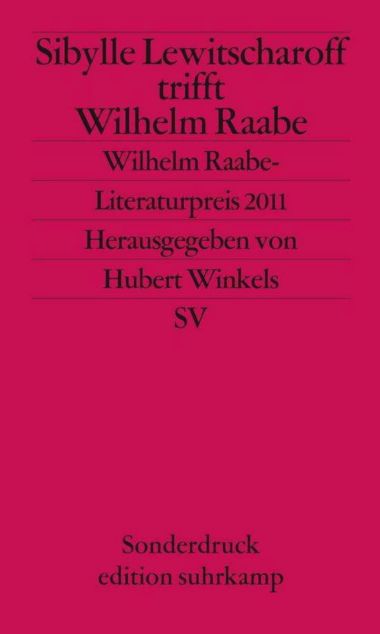 Edit.suhrk.6704 Lewitscharoff.raabe - Karl Kraus - Books -  - 9783518067048 - 