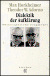 Cover for Theodor W. Adorno Max Horkheimer · Fischer TB.07404 Horkh.Dialekt.Aufklär (Book)