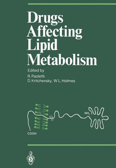 Cover for Rodolfo Paoletti · Drugs Affecting Lipid Metabolism - Proceedings in Life Sciences (Pocketbok) [Softcover reprint of the original 1st ed. 1987 edition] (2011)