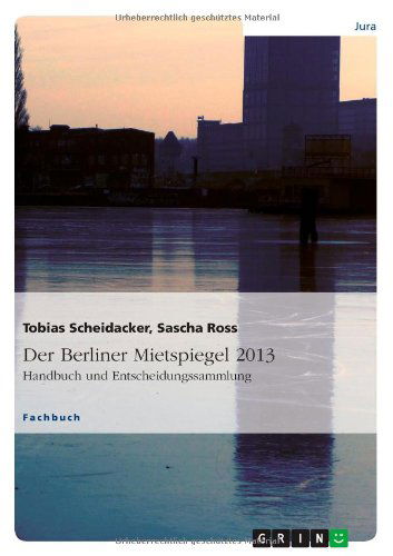 Cover for Scheidacker · Der Berliner Mietspiegel 20 (Book) [German edition] (2013)