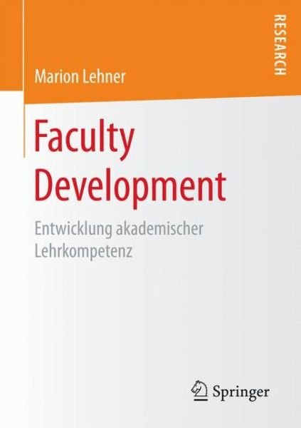 Cover for Lehner · Faculty Development (Book) (2016)