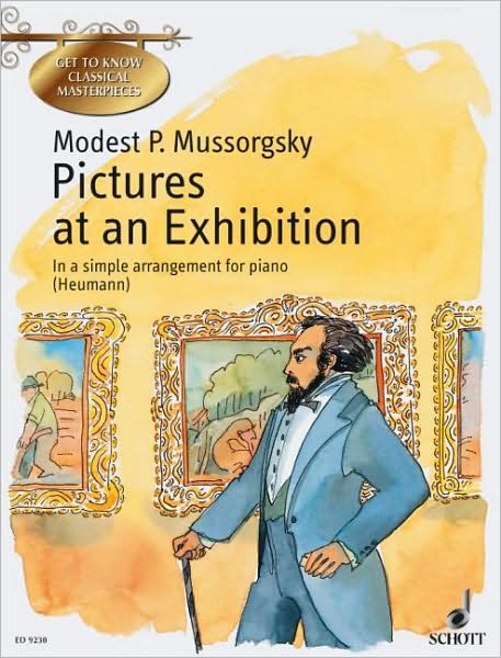 Cover for Mussorgsky · Pictures at an Exhibition (Book)