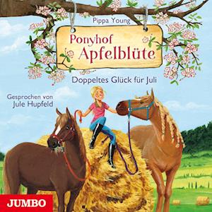 Cover for Pippa Young · Ponyhof Apfelblüte. Doppeltes Glück für Juli (Hörbuch (CD)) (2023)