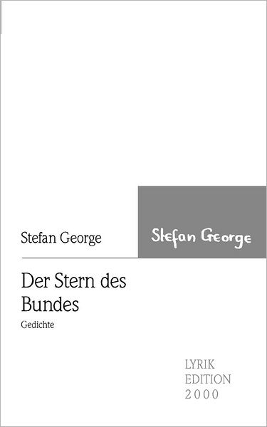 Cover for Stefan George · Der Stern Des Bundes (Paperback Book) [German edition] (2007)