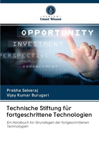 Cover for Prabha Selvaraj · Technische Stiftung fur fortgeschrittene Technologien (Paperback Book) (2020)