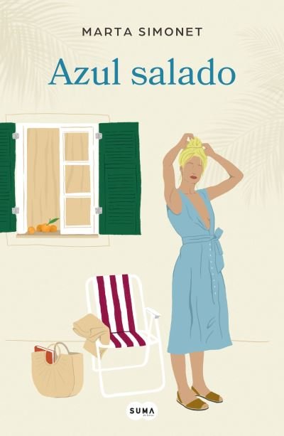 Cover for Marta Simonet · Azul salado (Paperback Book) (2023)
