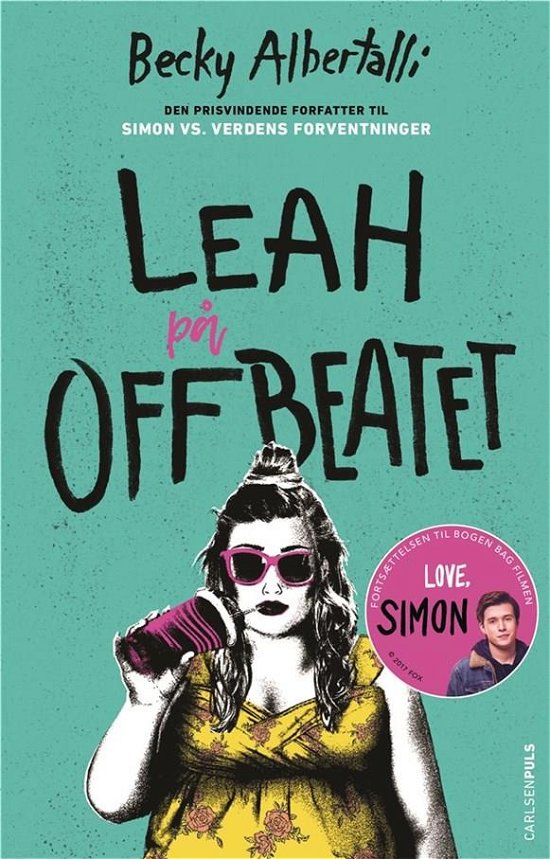 Cover for Becky Albertalli · Leah på offbeatet (Sewn Spine Book) [1º edição] (2018)