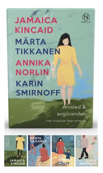 Cover for Karin Smirnoff · Presentask med fyra noveller : Arvsled och avgöranden (Bok) (2021)
