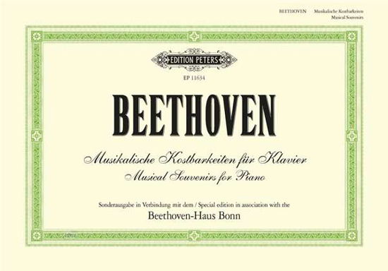 Musical Souvenirs for Piano - Beethoven - Books - Edition Peters - 9790014136048 - March 31, 2020