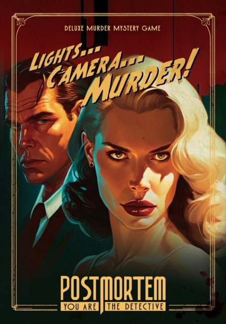 Cover for Mysterious Package Company · Lights...Camera...Murder!: Post Mortem Murder Mystery - Post Mortem Murder Mystery Game (Paperback Bog) (2023)