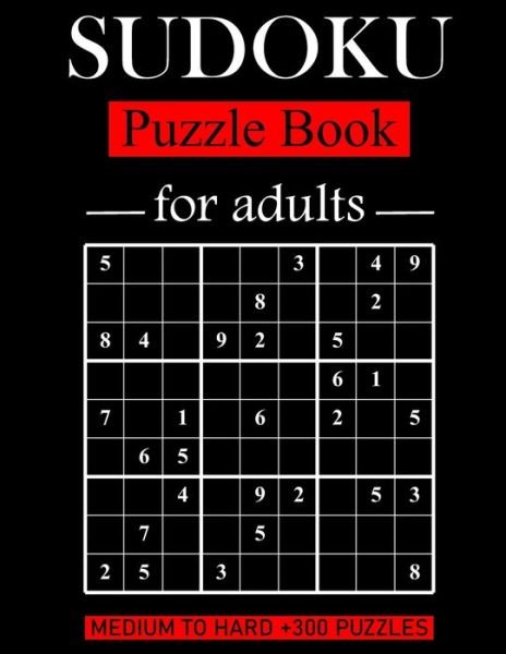 Cover for Von Deep · Sudoku Puzzle Book for adults (Pocketbok) (2020)