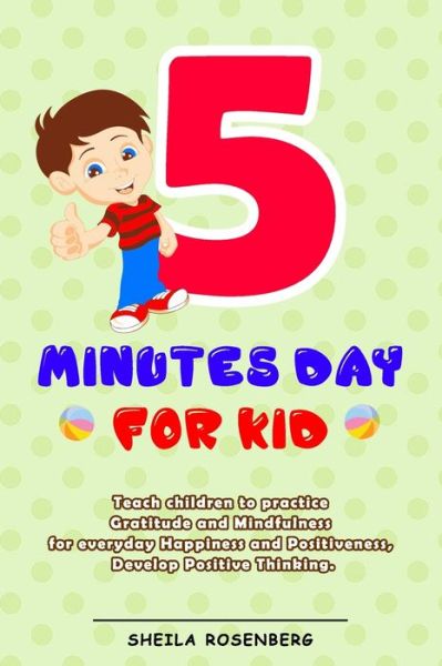 Cover for Sheila Rosenberg · 5 Minutes Day For Kids (Paperback Book) (2020)