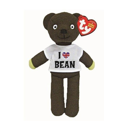Ty  Beanie Babies  Mr Beans Teddy in TShirt Beanie Plush - Ty  Beanie Babies  Mr Beans Teddy in TShirt Beanie Plush - Merchandise - Ty Inc. - 0008421462049 - 