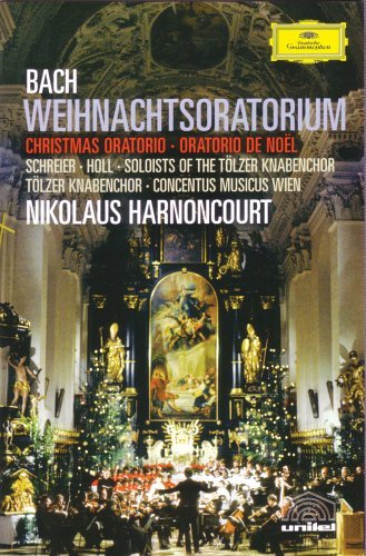 Cover for Harnoncourt · Js Bach- Christmas Oratorio / Harnoncourt (DVD) (2005)