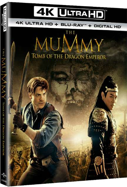 Cover for Mummy: Tomb of the Dragon Emperor (4K Ultra HD) (2017)