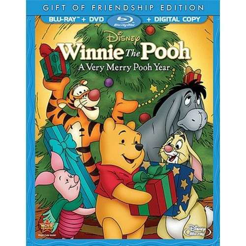 Cover for Winnie the Pooh: a Very Merry Pooh Year (Blu-ray) (2013)