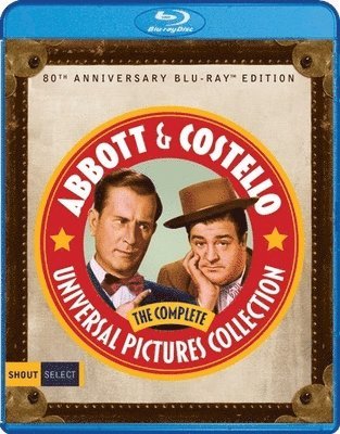 Cover for Blu-ray · Abbott &amp; Costello: the Complete Universal Pictures Collection (80th Anniversary Edition) (Blu-ray) (2019)