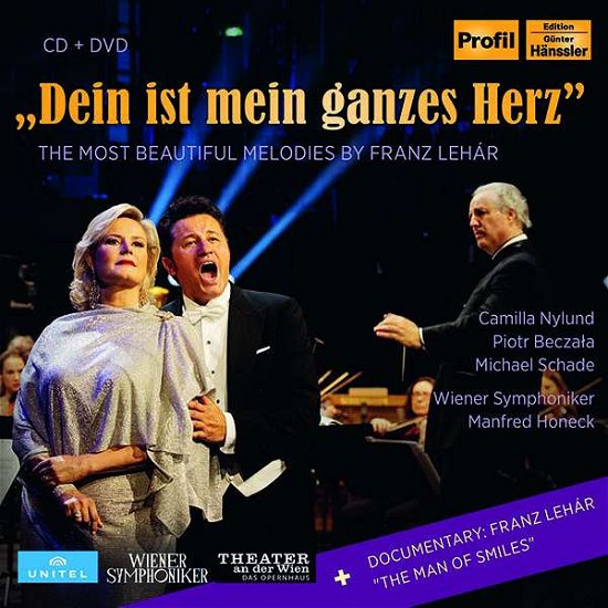 Cover for Wiener Symphoniker · Franz Lehar: The Most Beautiful Melodies By Franz Lehar (CD) (2022)