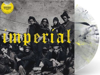 Cover for Denzel Curry · Imperial (Exclusive black, white &amp; yellow smoke) (LP) [Indie Colored edition] (2023)