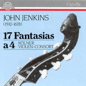 Cover for Jenkings / Kolner Violin Cosort · 17 Fantasien (CD) (1991)