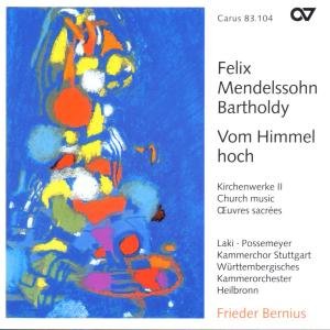 Cover for F. Mendelssohn-Bartholdy · Vom Himmel Hoch-Kirchenwe (CD) (2000)