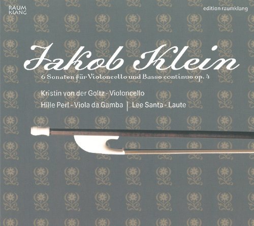 Cover for J. Klein · Six Sonatas for Violoncello (CD) (2004)