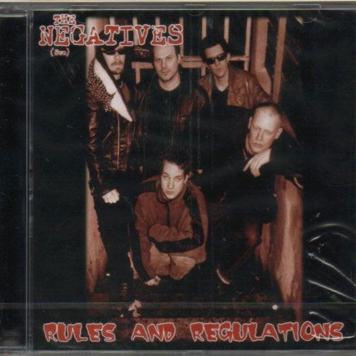 Cover for Negatives · Rules &amp; Regulations (CD)