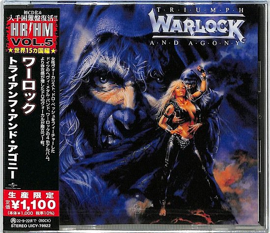 Cover for Warlock · Triumph And Agony (CD) [Japan Import edition] (2022)